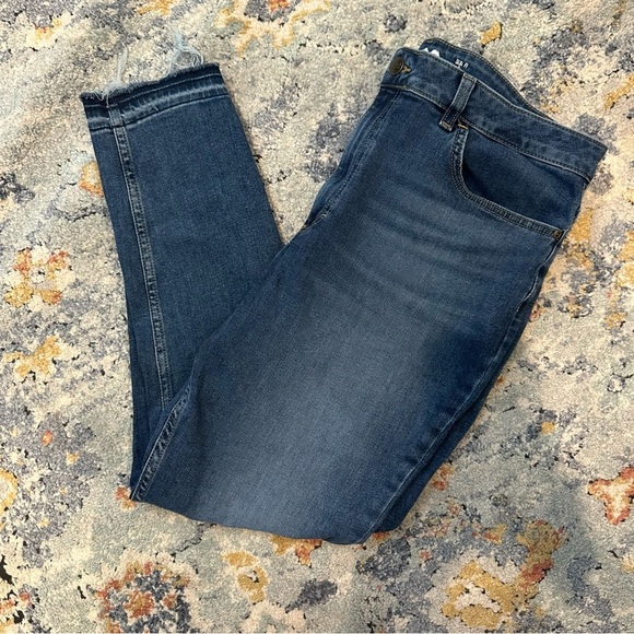 Lee Heritage Slim Fit Skinny Hi-Rise Blue Jeans - Picture 2 of 5